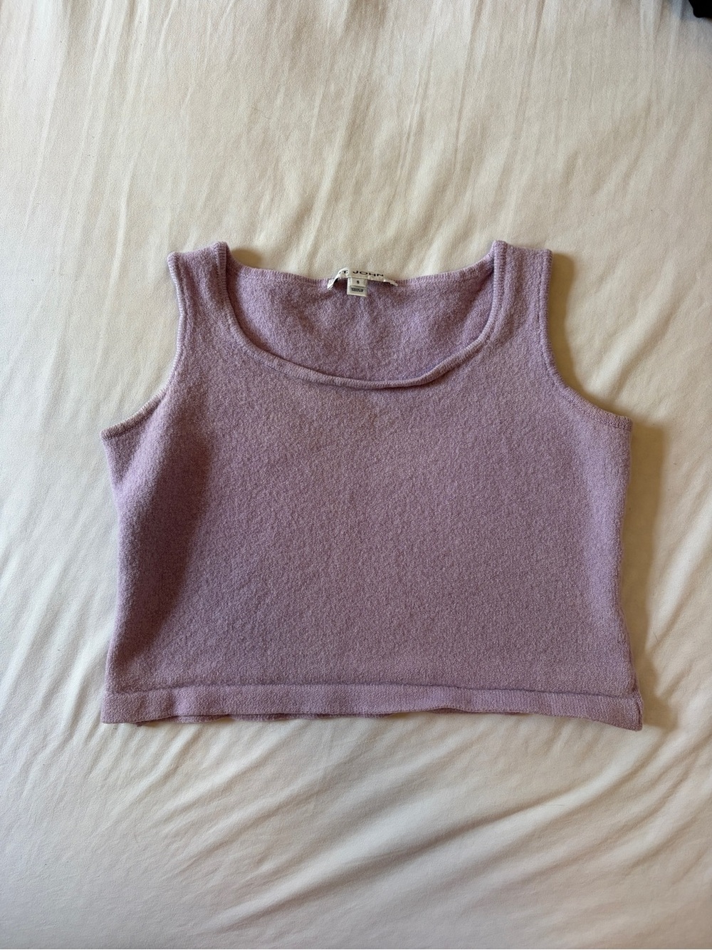 St. John lavender tank top